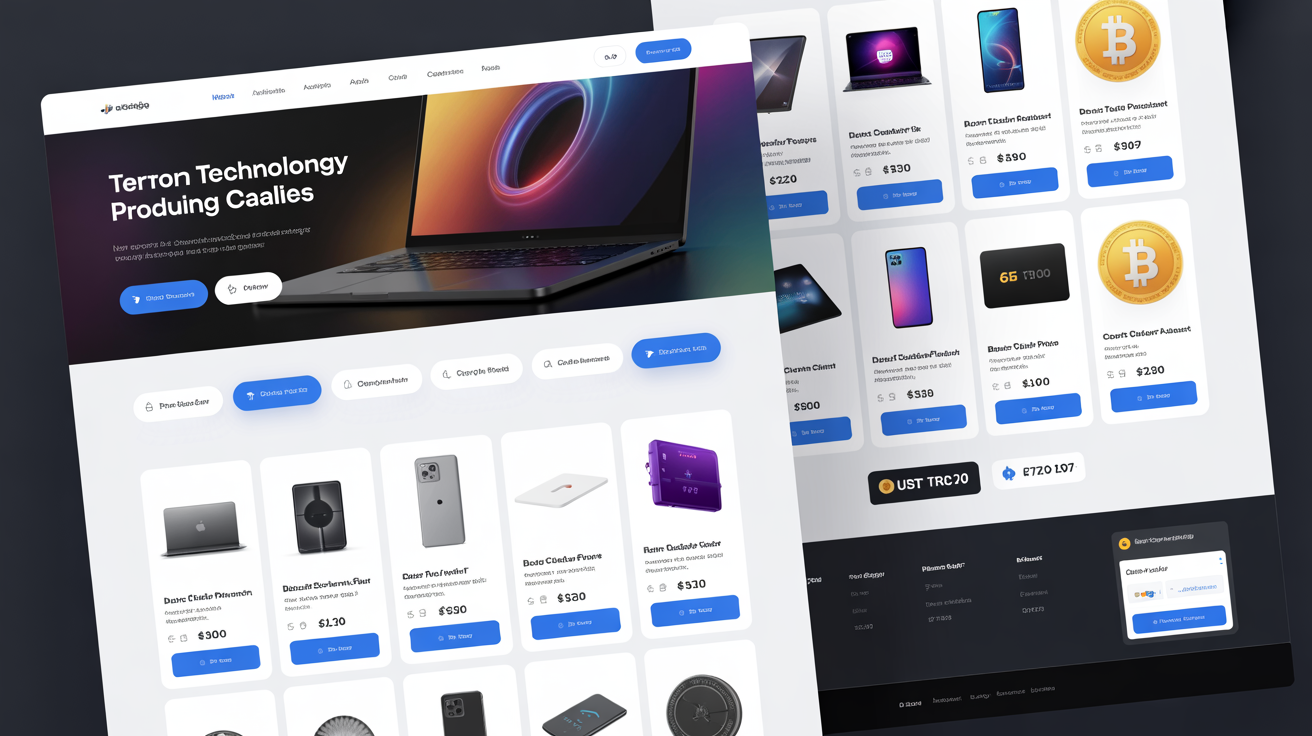 Landing Page para Venta de Tecnología